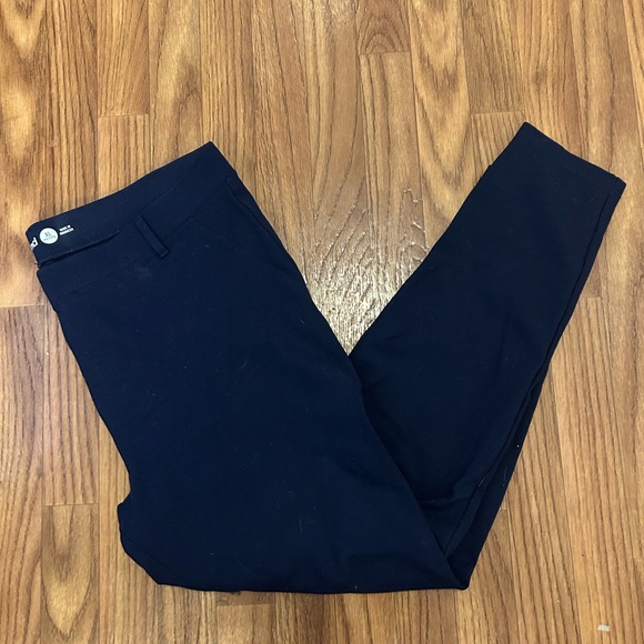 Betabrand Women's Navy Skinny Pants - Picture 1 of 4